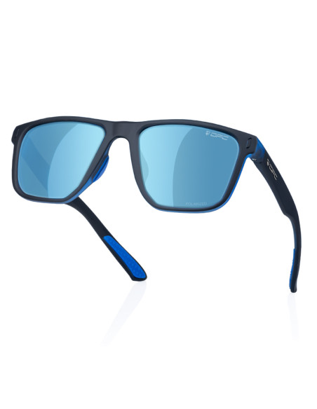 Okulary przeciwsłoneczne OPC LIFESTYLE MIAMI Matt Black Blue REVO
