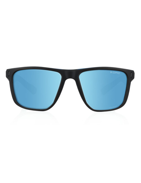 Okulary przeciwsłoneczne OPC LIFESTYLE MIAMI Matt Black Blue REVO