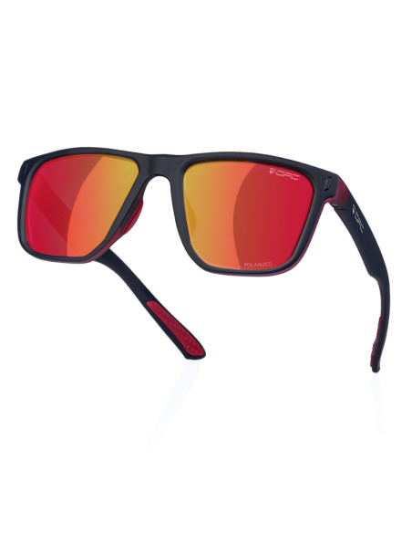 Okulary przeciwsłoneczne OPC LIFESTYLE MIAMI Matt Black Red REVO
