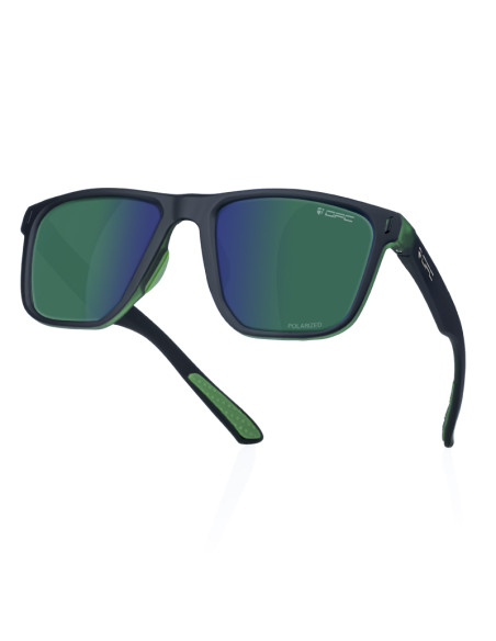 Okulary przeciwsłoneczne OPC LIFESTYLE MIAMI Matt Black Green REVO