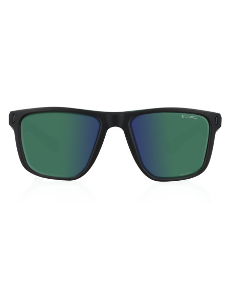 Okulary przeciwsłoneczne OPC LIFESTYLE MIAMI Matt Black Green REVO