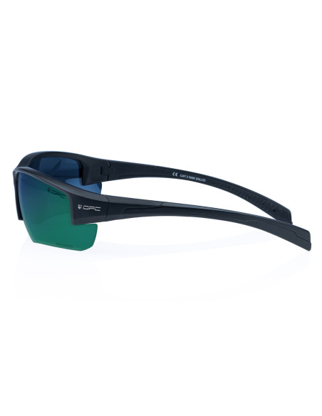 Okulary przeciwsłoneczne OPC EXTREME SAN SALVO Matt Black Green