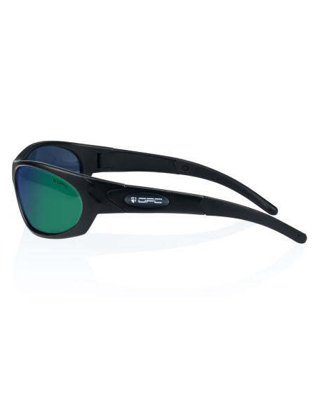 Okulary przeciwsłoneczne OPC MILITARY MARINES Matt Black/ Green REVO