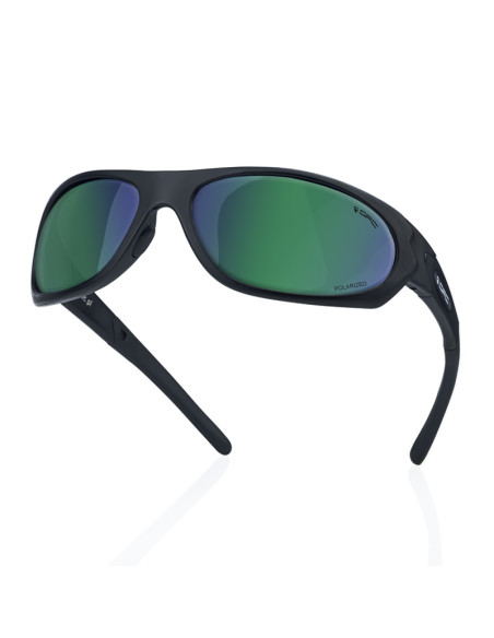 Okulary przeciwsłoneczne OPC MILITARY MARINES Matt Black/ Green REVO