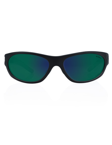 Okulary przeciwsłoneczne OPC MILITARY MARINES Matt Black/ Green REVO