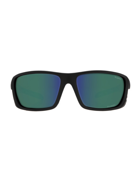 Okulary przeciwsłoneczne OPC SPORT EVEREST Matt Black Green REVO