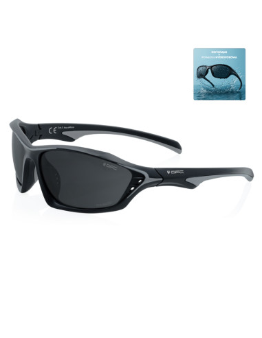 Okulary przeciwsłoneczne OPC HYDRO AquaRider Matt Black Gray