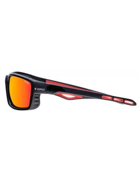 Okulary przeciwsłoneczne OPC SPORT EVEREST Matt Black Red/ Red REVO