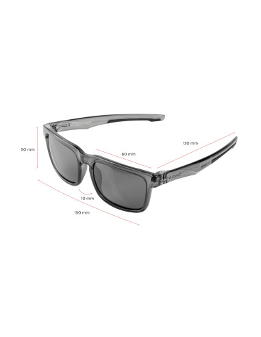 Okulary LIFESTYLE CALIFORNIA Black/ Orange REVO