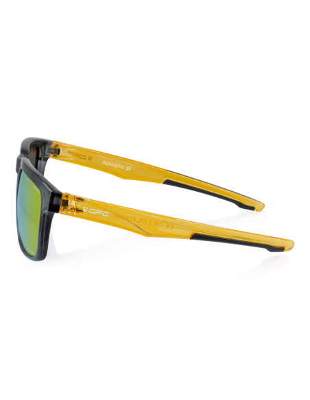 Okulary LIFESTYLE CALIFORNIA Black/ Yellow REVO