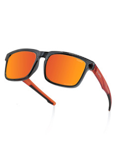 Okulary LIFESTYLE CALIFORNIA Black/ Red REVO 2